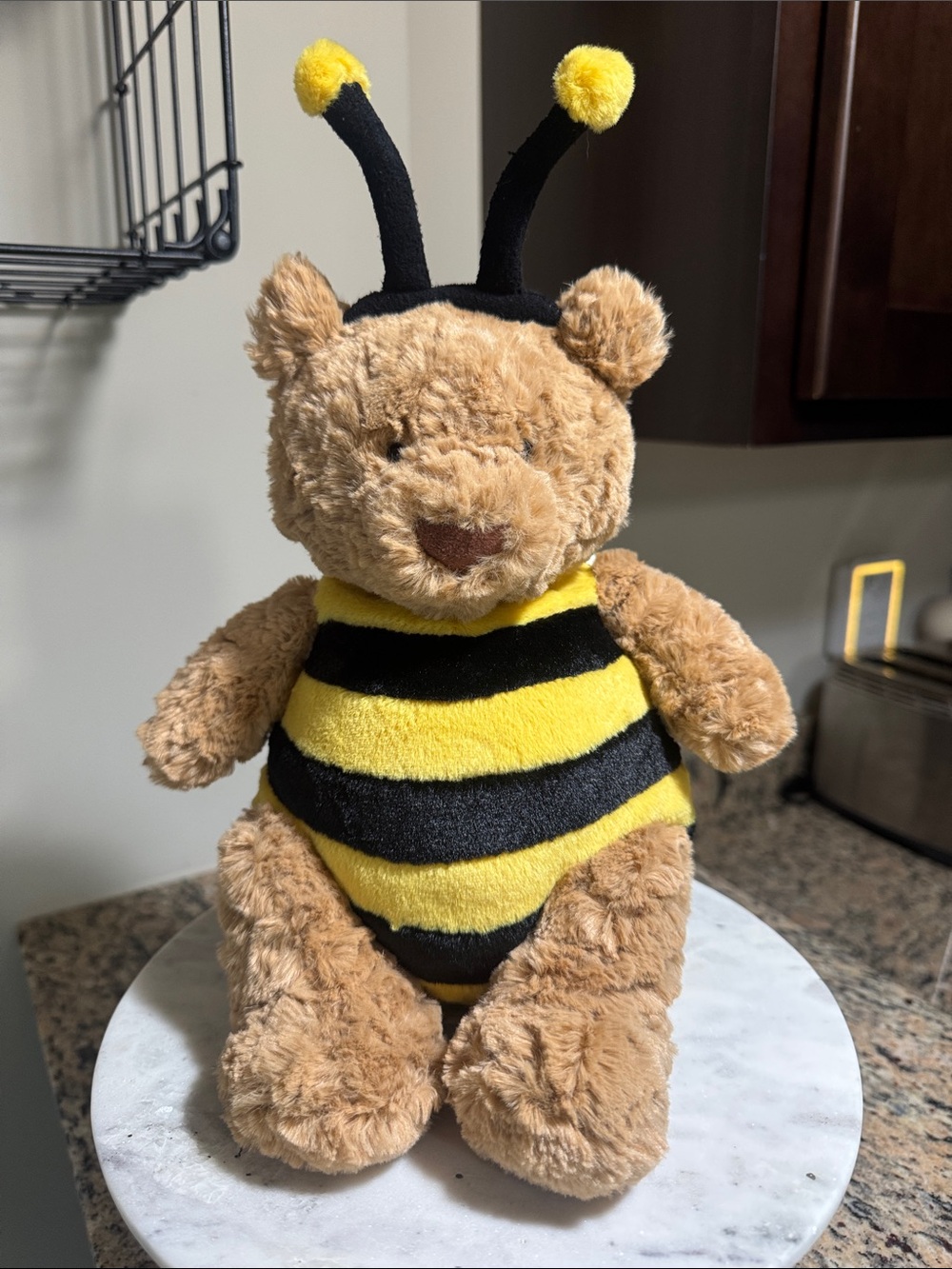 Jellycat RETIRED Bartholomew Bear 'Bumblebee'